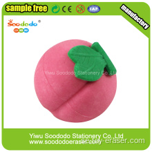 3D Peach Formad Eraser, grossist nyhet suddgummin